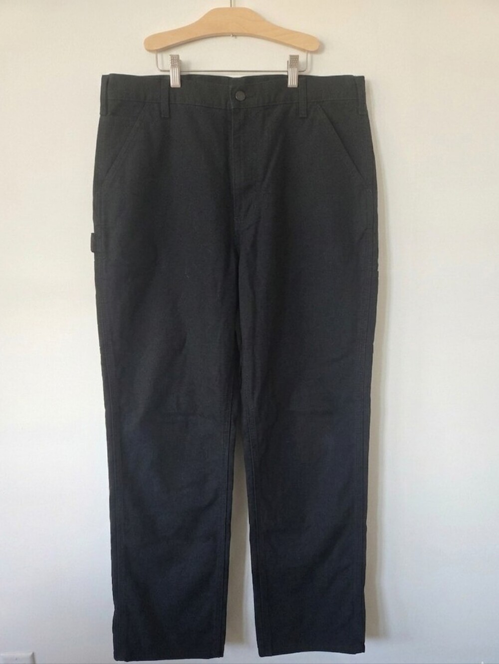 Carhartt Black Loose Fit Work Pants